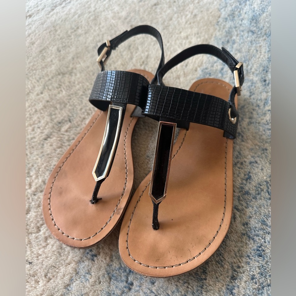 Aldo Sandals Black Size 7.5